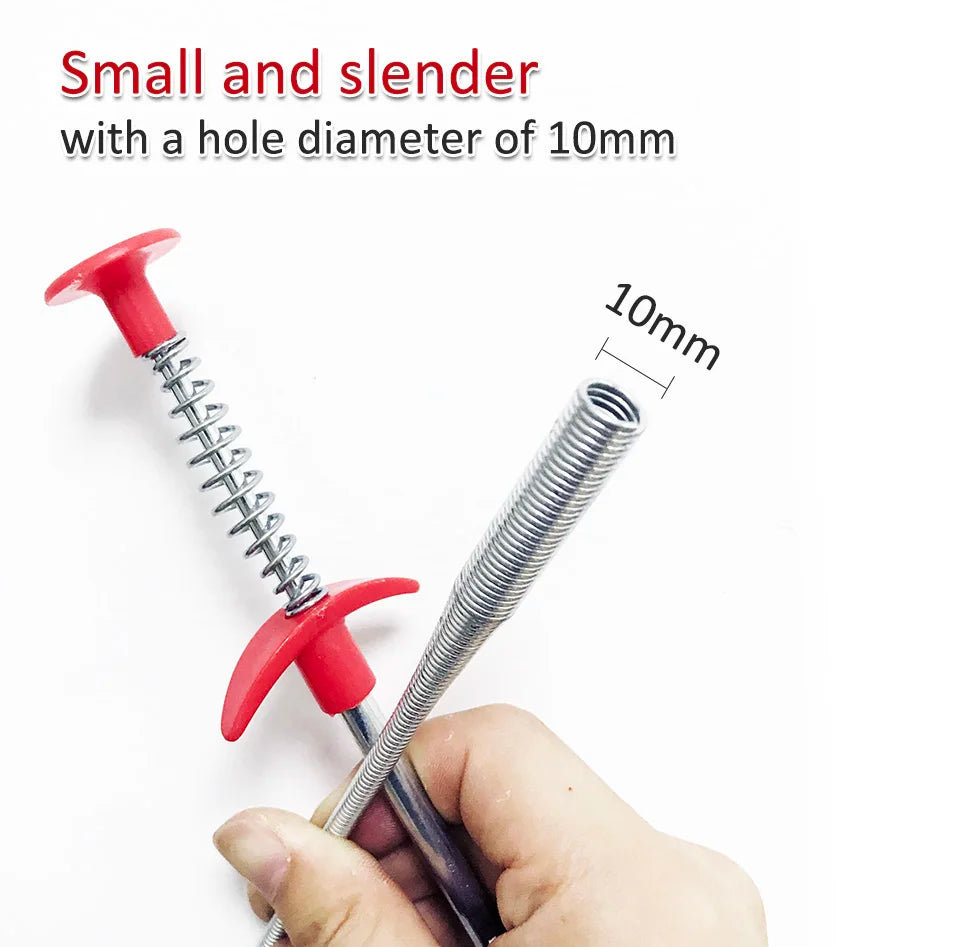 Drain Cleaner Tool for Sinks and Pipes
