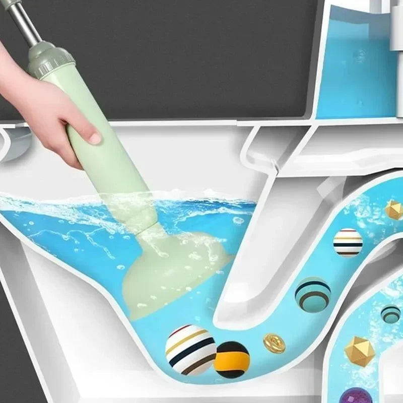 High Pressure Drain Cleaner Toilet Plunger