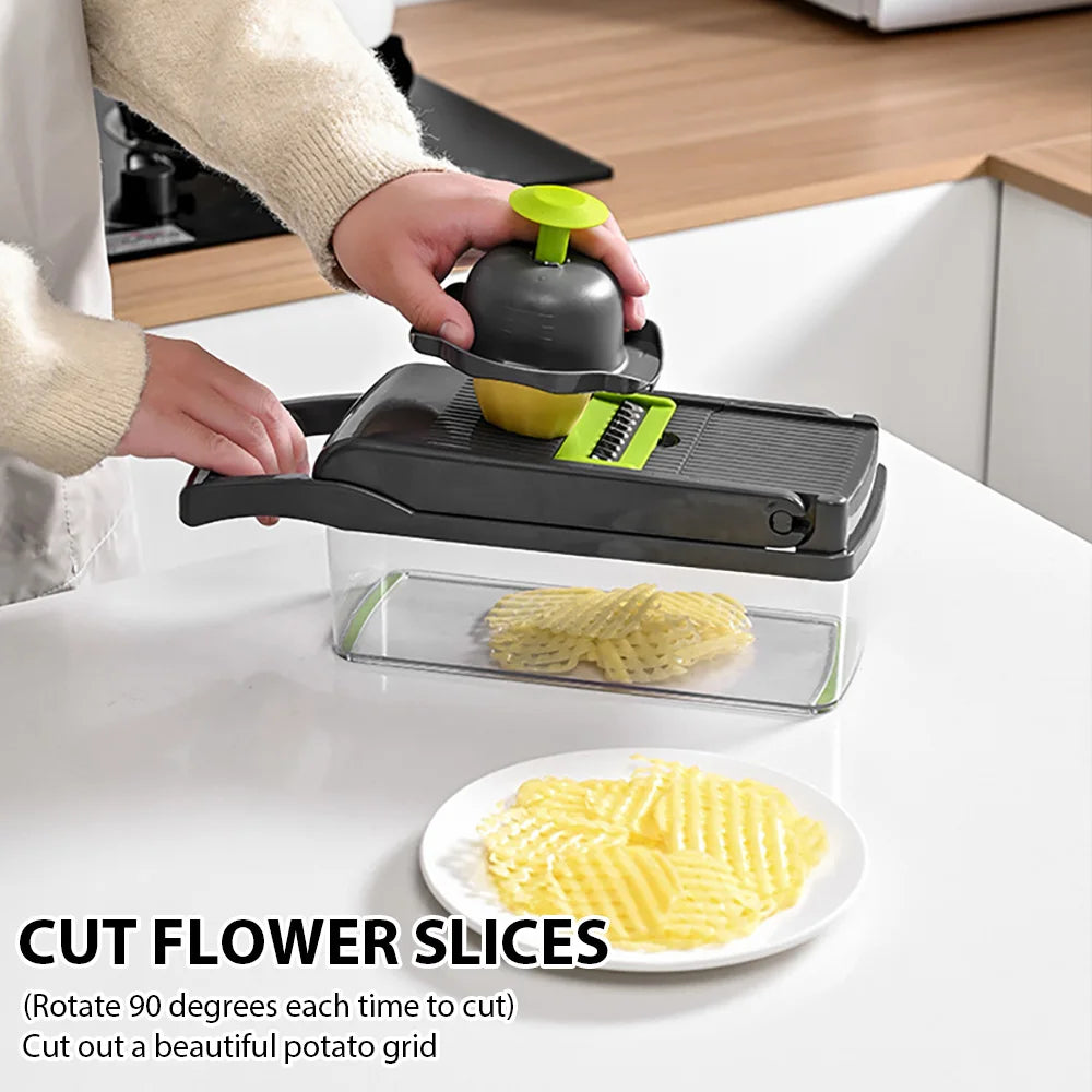 Multifunctional Vegetable Chopper 16 in 1
