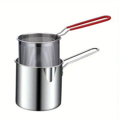 Stainless Steel Fryer with Filter