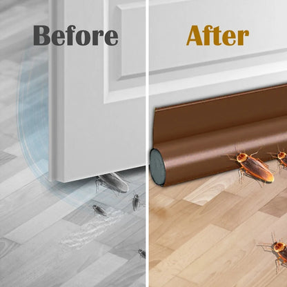 Door Seal Against Insects and Wind