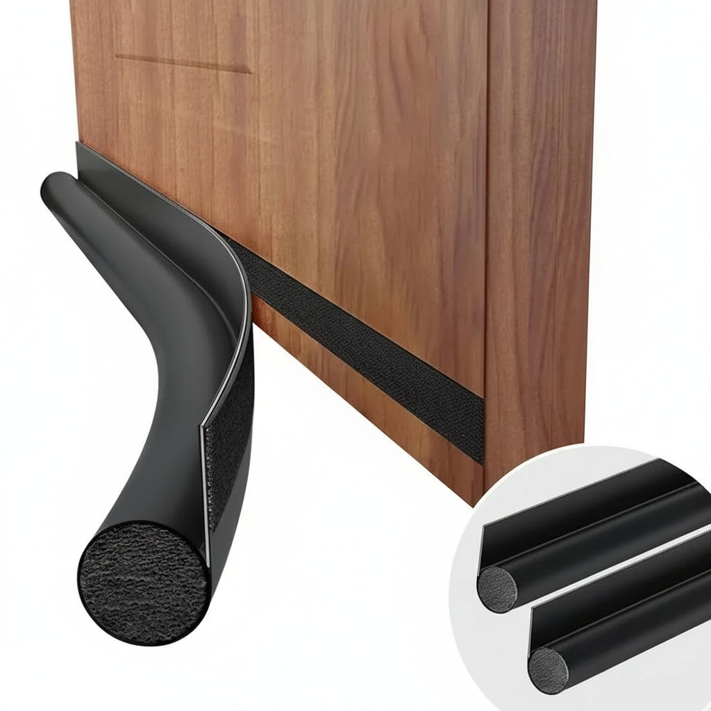 Door Seal Against Insects and Wind